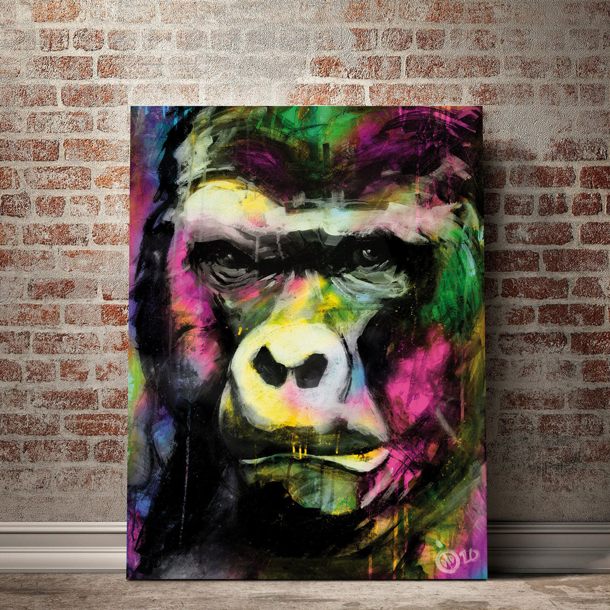 Exquisite Primate 1 Wall Art by Didier Chastan