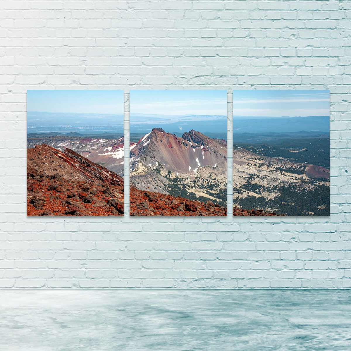 Stunning South Sister Wall Art by Kyle Sherry