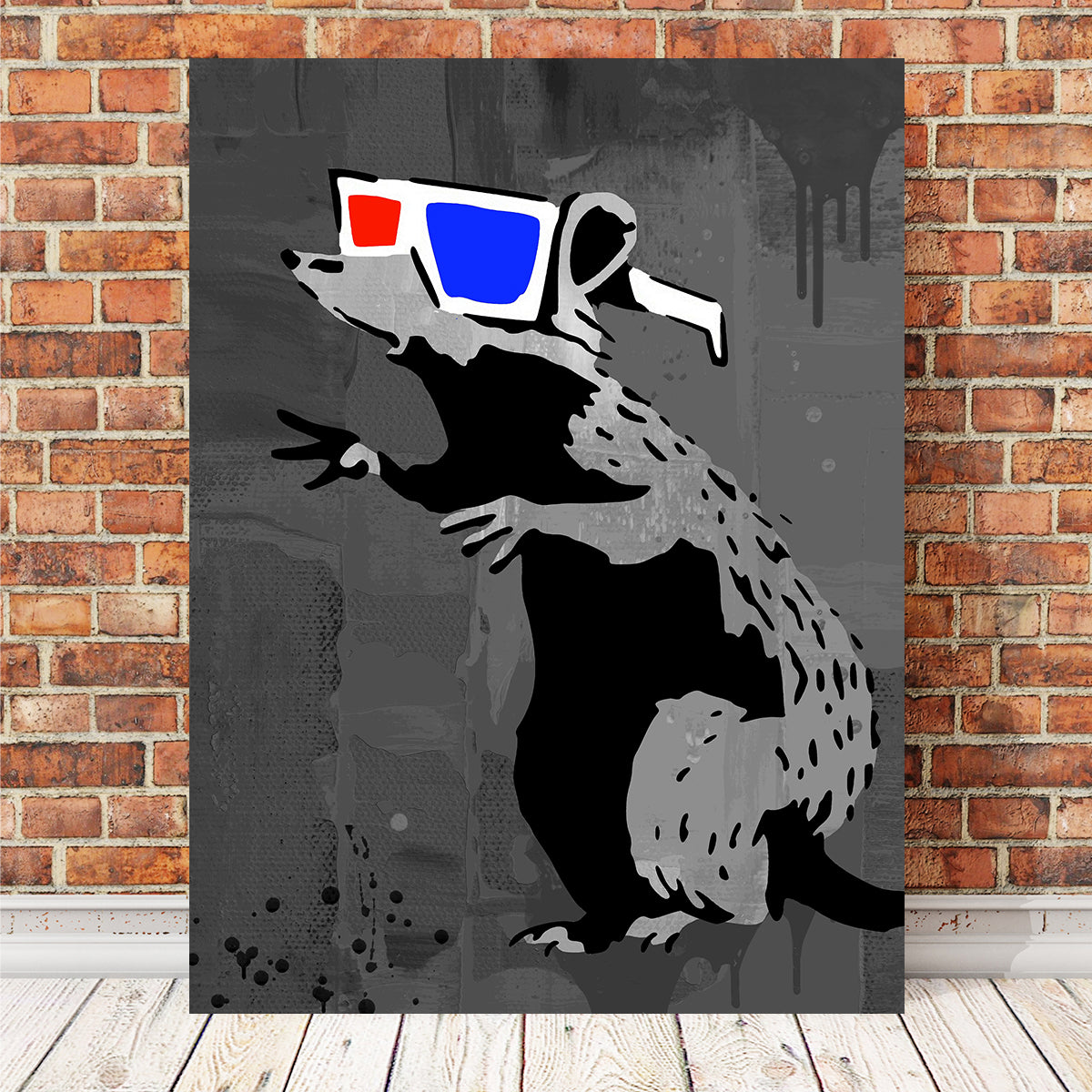 Stunning 3D Rat Wall Art by Stephen Chambers