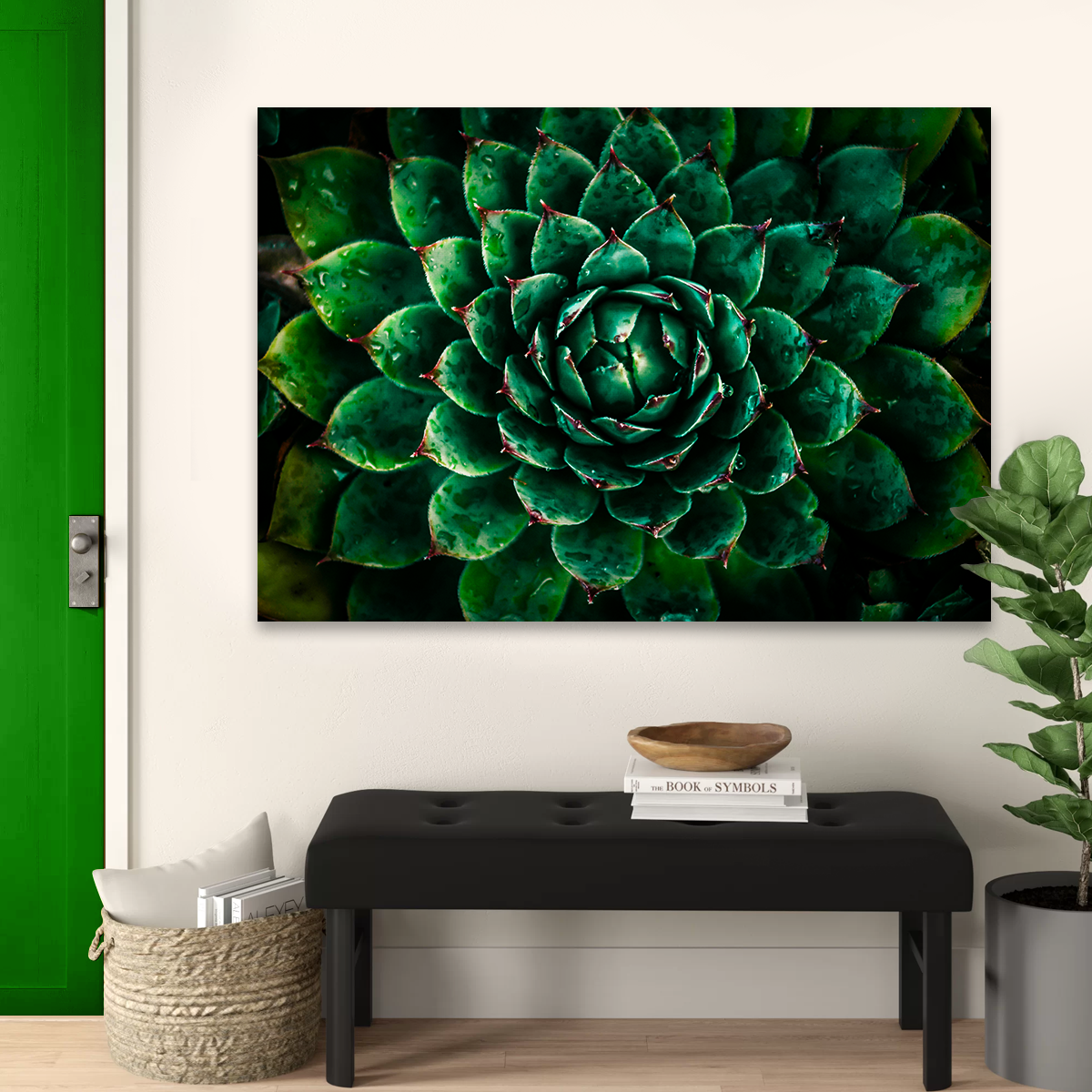 Stunning Green Wall Art by Manuel Luces