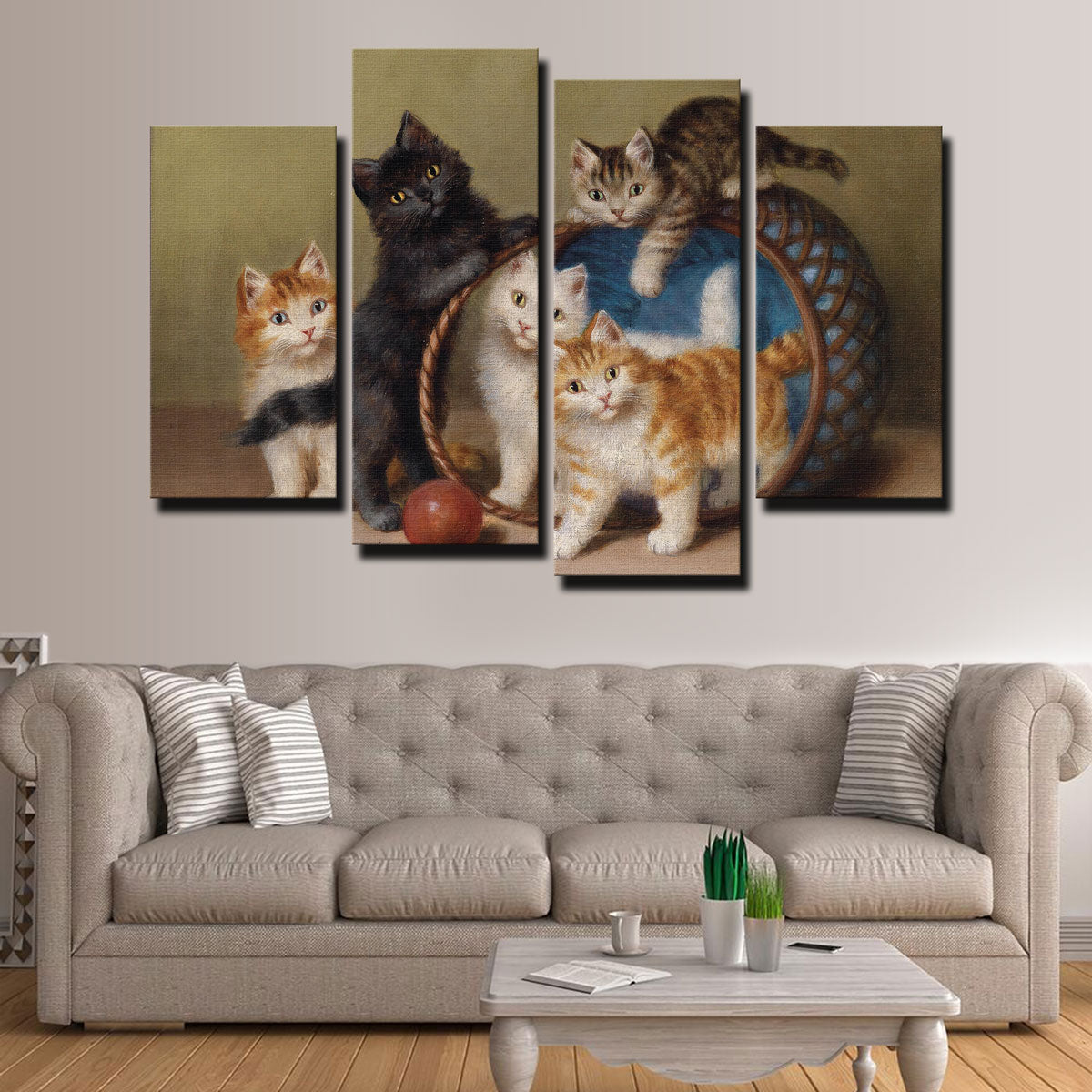 Der Rote Ball Stunning Wall Art by Sophie Sperlich