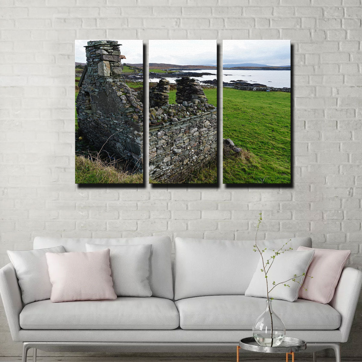 Enchanting Abandoned House in Trafask, Ireland Wall Art by David Campbell