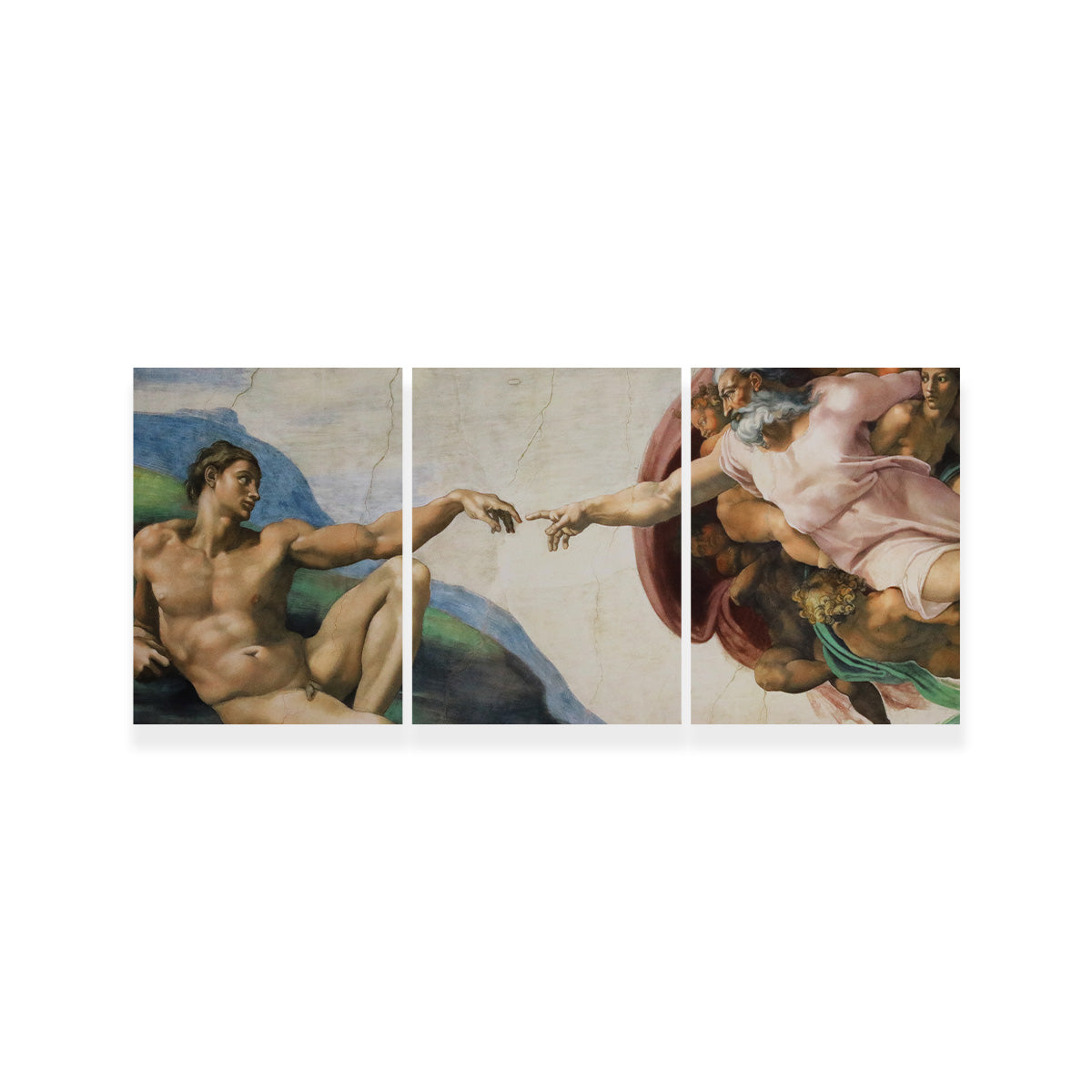 Exquisite The Creation of Adam Wall Art for Stunning Home Decor