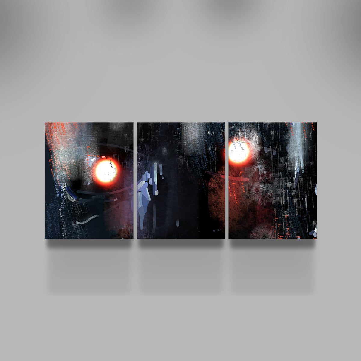 Stunning Terminator Eyes Wall Art by Andy Brackpool