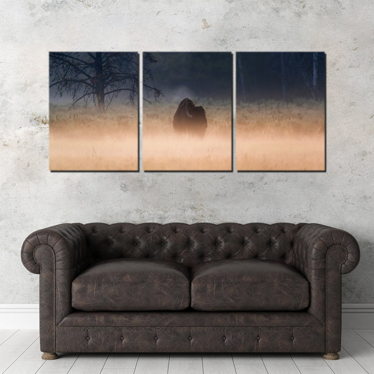 Enchanting Foggy Morning Wall Art by Lucas Moore