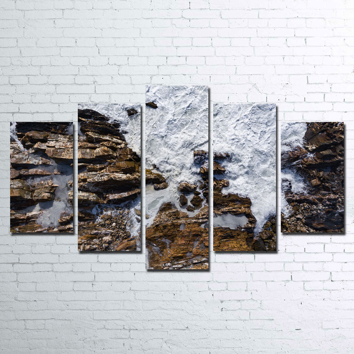 Exquisite Rock and Sea Wall Art by Karolis Janulis