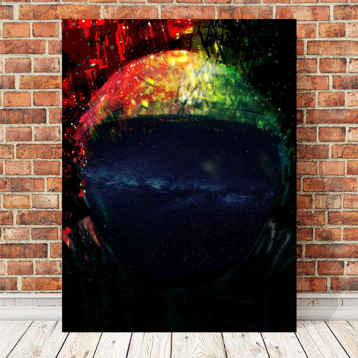 Stunning Galaxy Glow 4 Wall Art by Andy Brackpool
