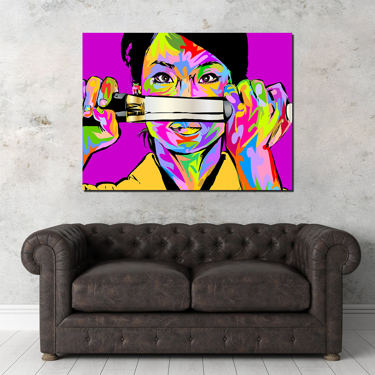 Stunning Ore Niishi Wall Art - Handmade Canvas Print