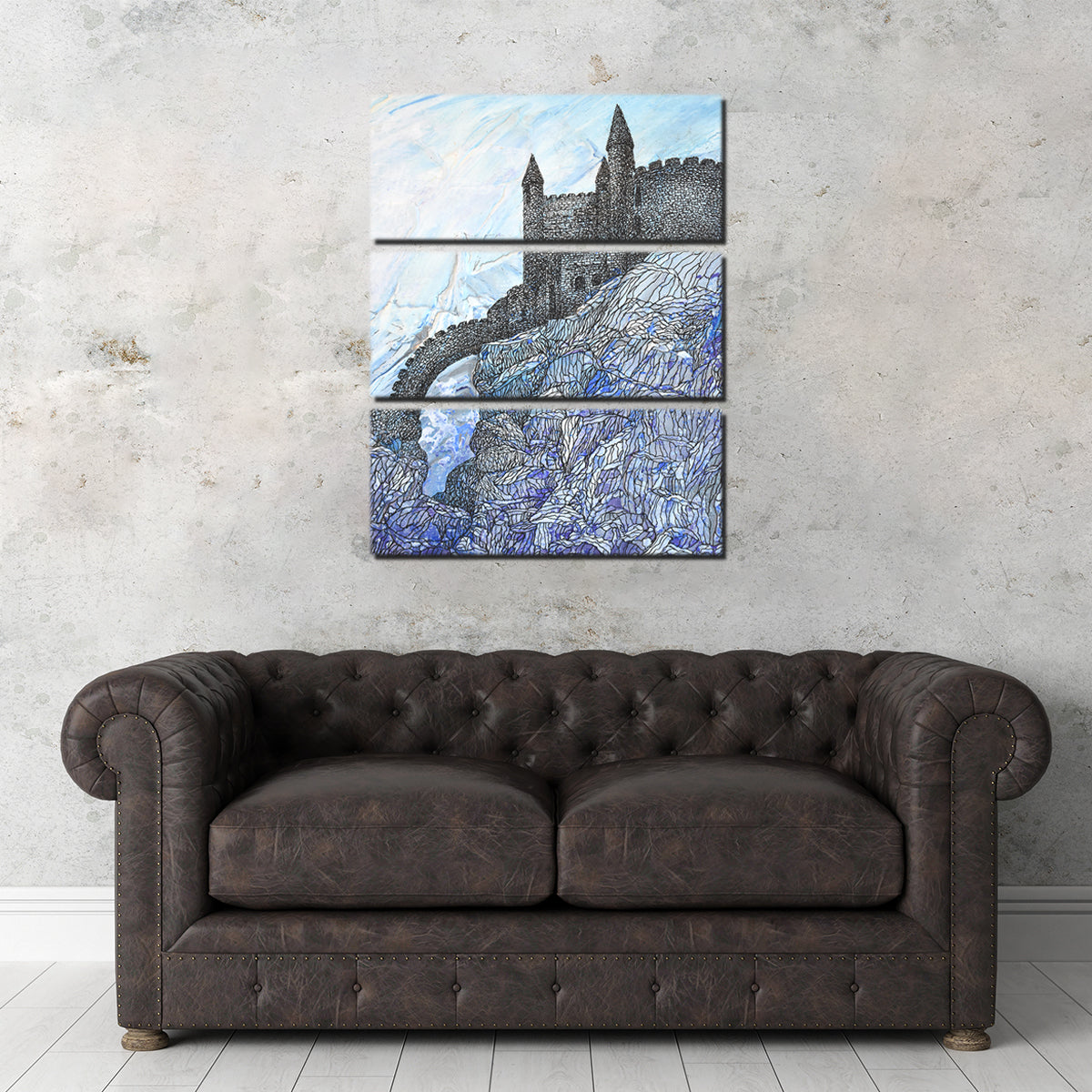 Save The Princess Vertical Wall Art - Exquisite Canvas Print
