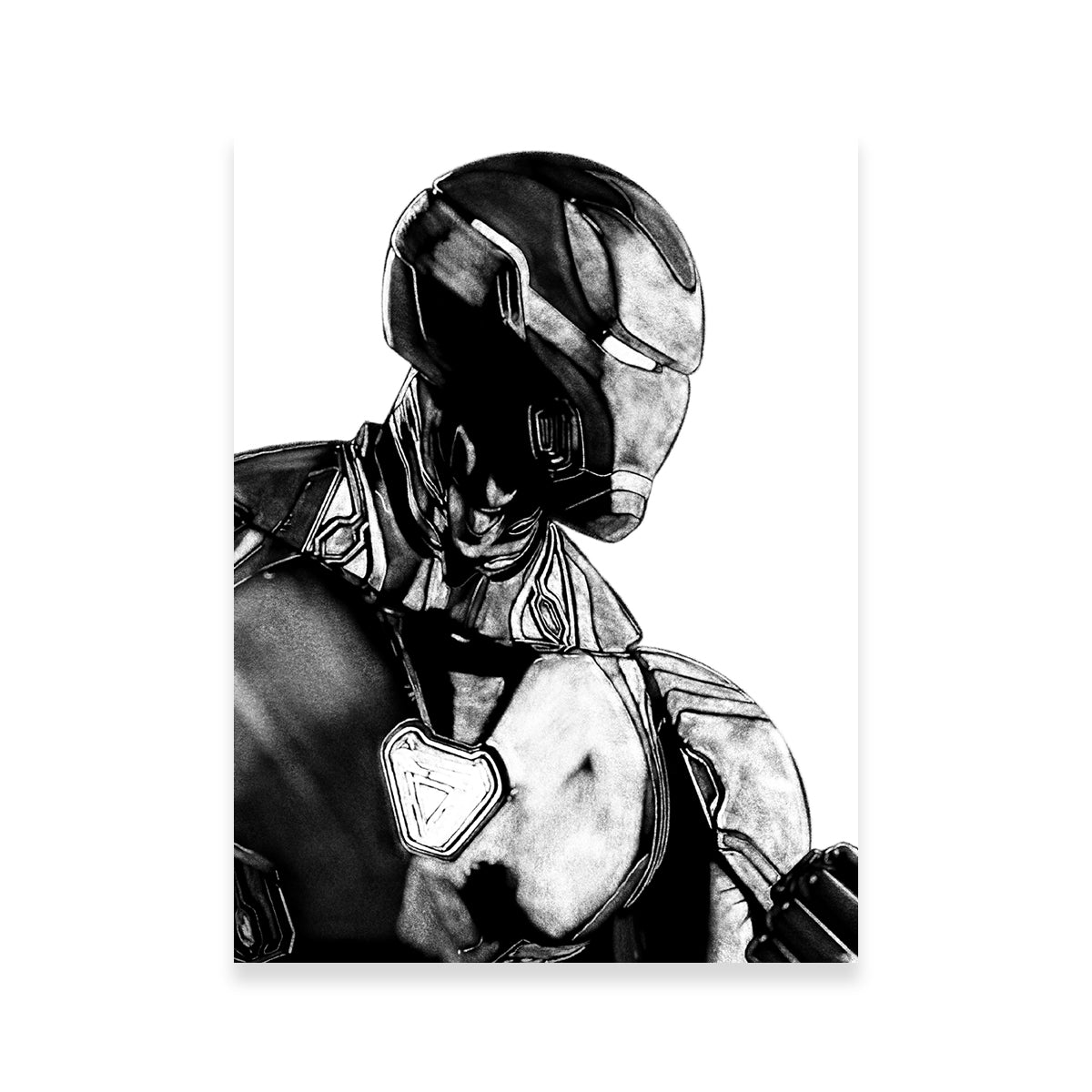 Stunning Iron Man Wall Art by JPS Darko Art
