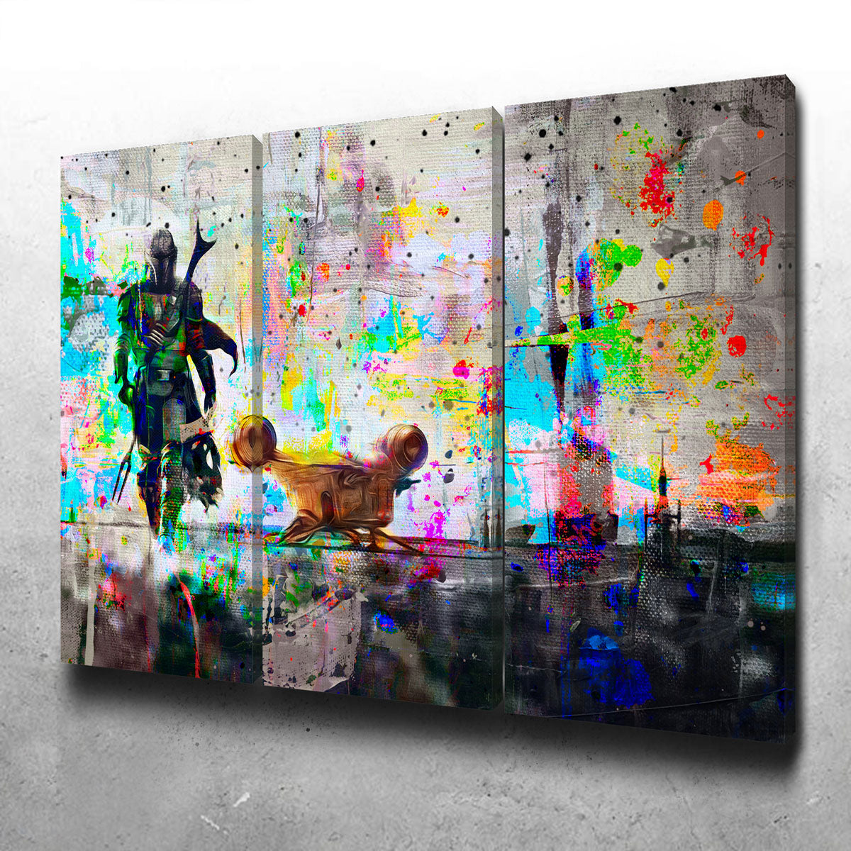 The Mandalorian High - Quality Wall Art for Your Home Decor