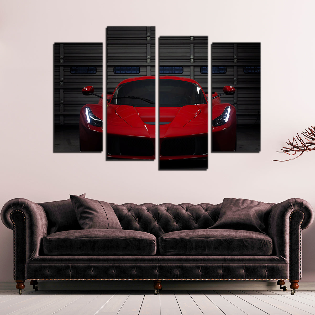 Inferno Wall Art - Stunning Vynton Masterpiece
