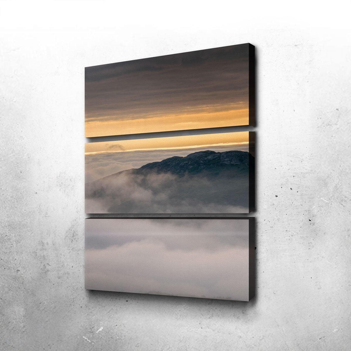 Exquisite Cloudy Peak Wall Art by Mike Cotton