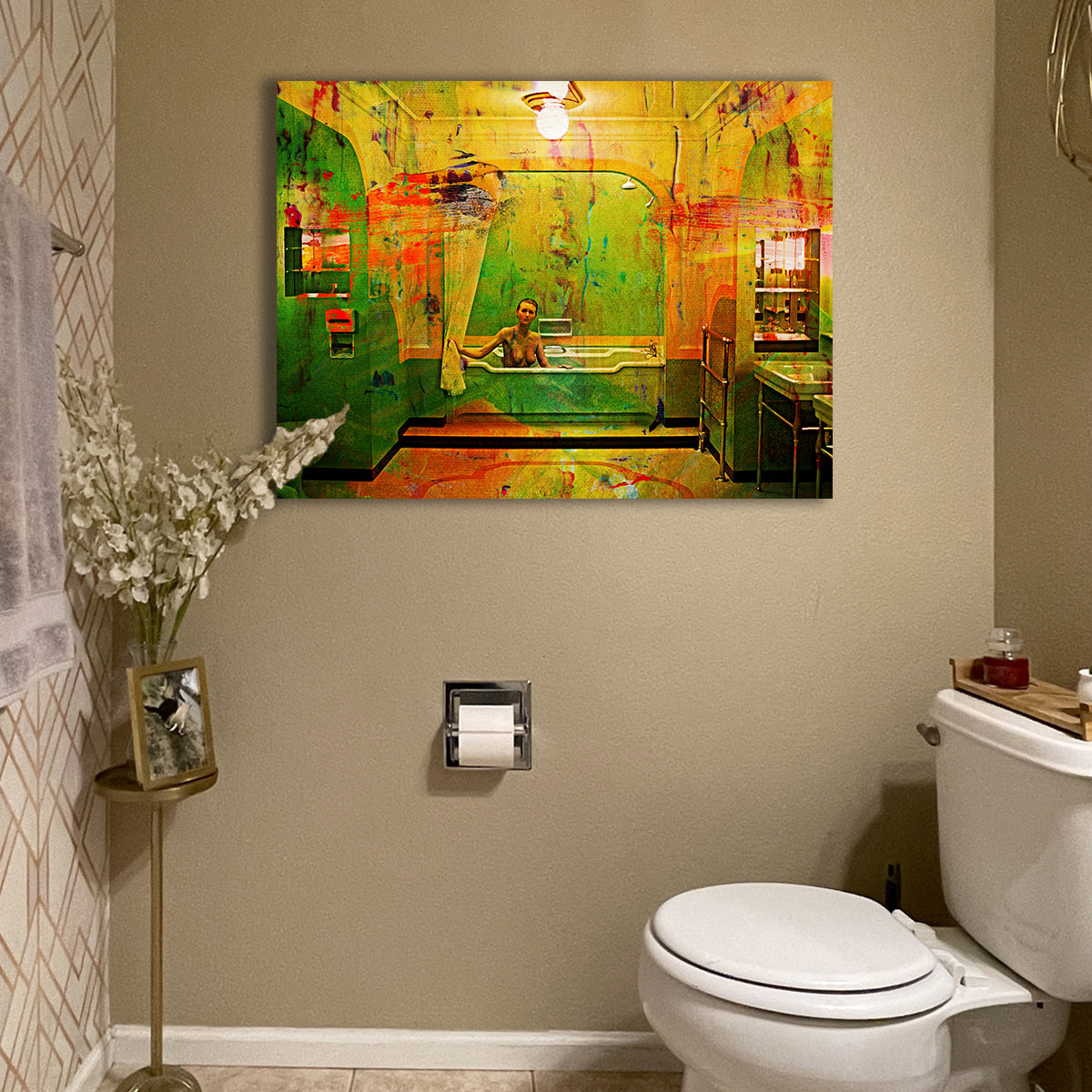 Room 237 Stunning Wall Art - Handmade Museum-Quality Canvas Print