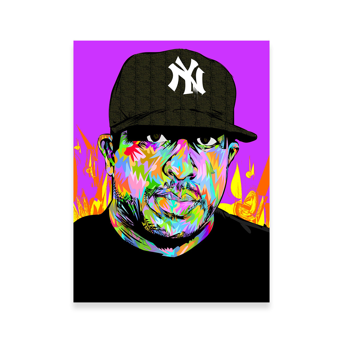 DJ Premier Stunning Wall Art - Museum-Quality Canvas Print