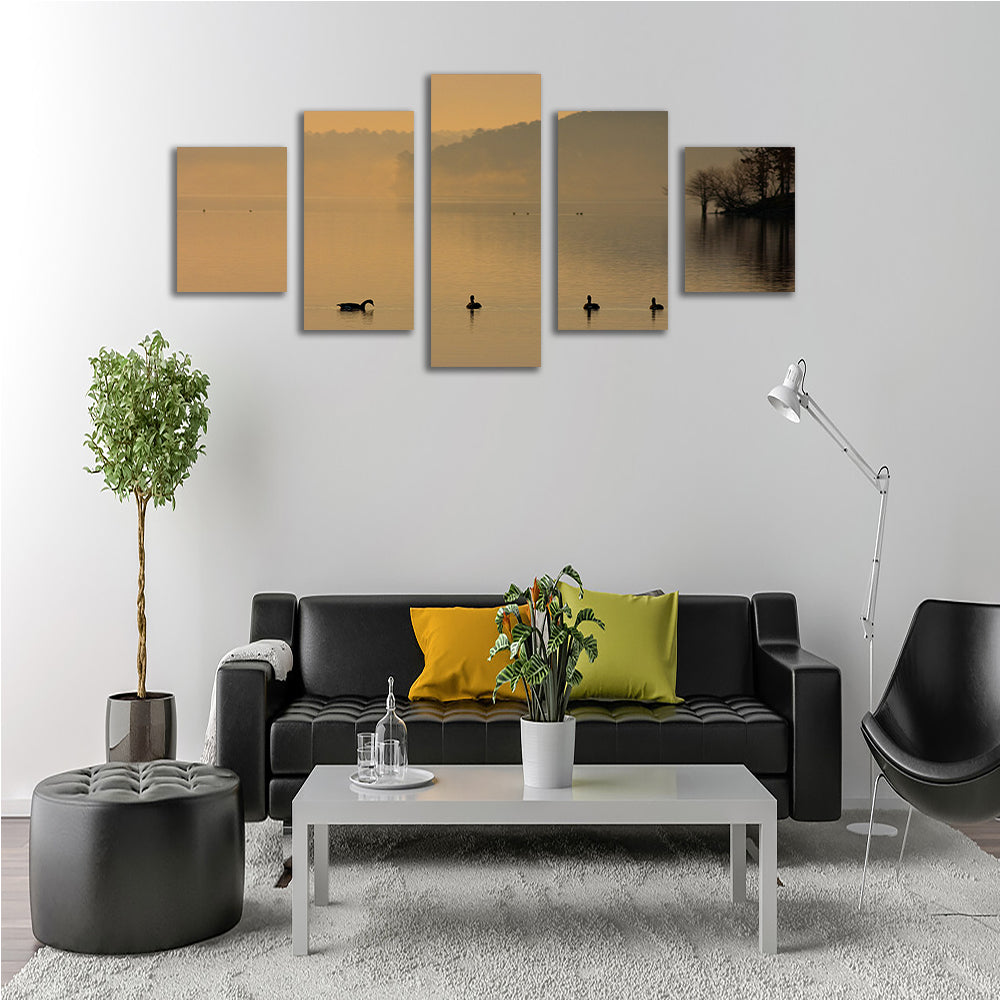 Stunning Geese on Lake Degray Wall Art for Your Home Decor