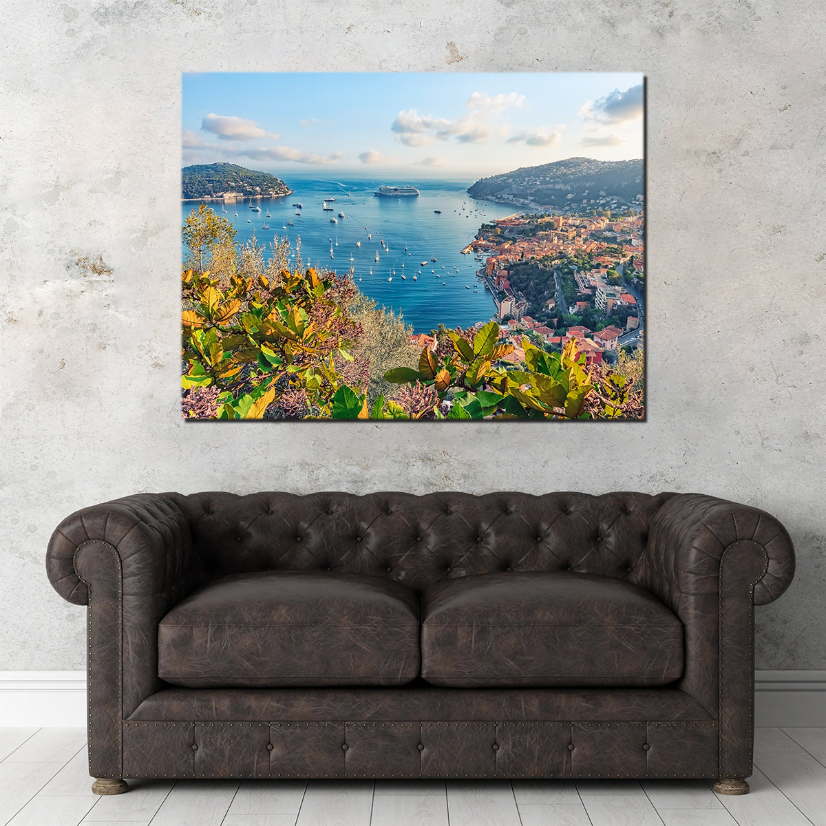 Exquisite French Riviera Wall Art by Manjik Pictures