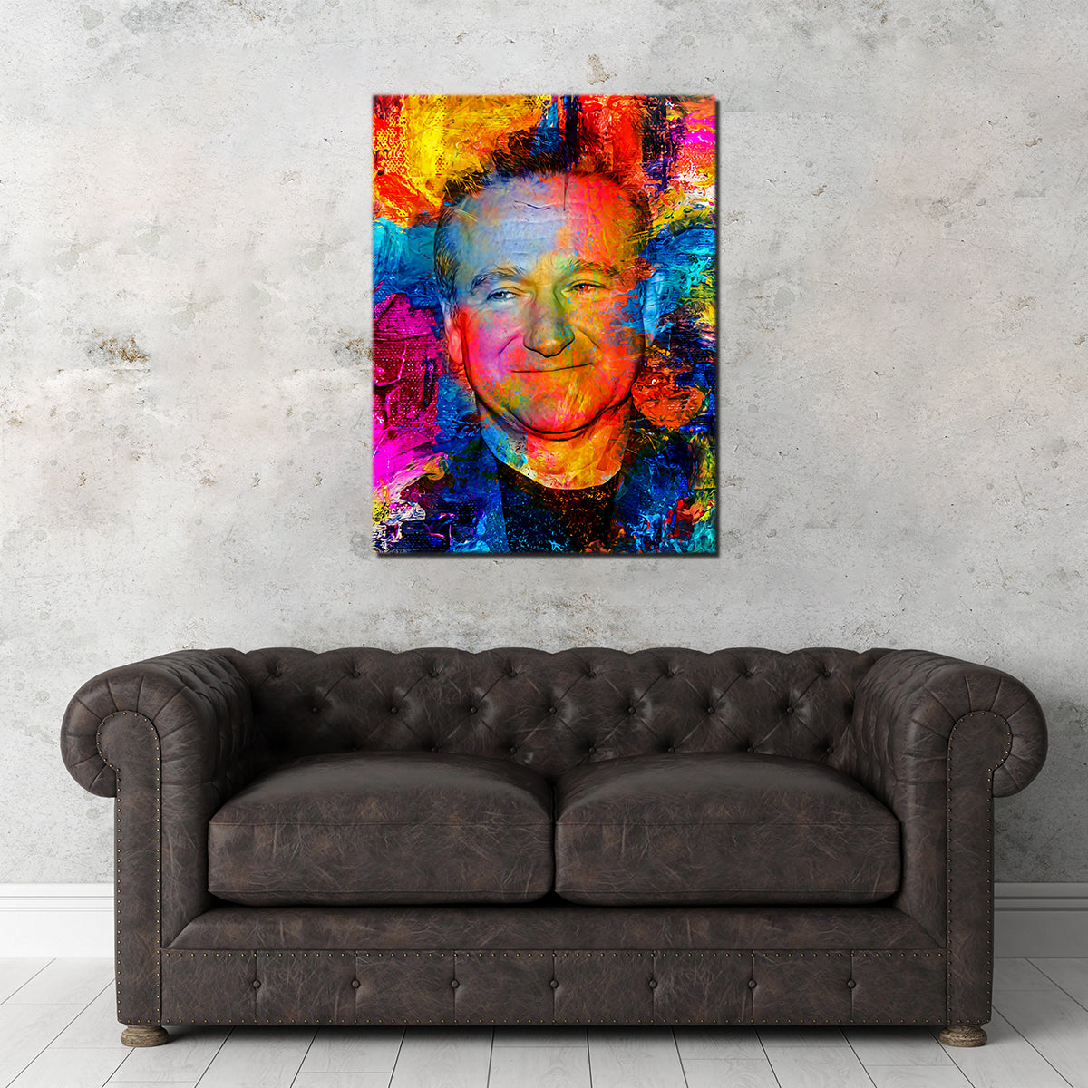 Stunning Robin Williams Wall Art by George Sorin