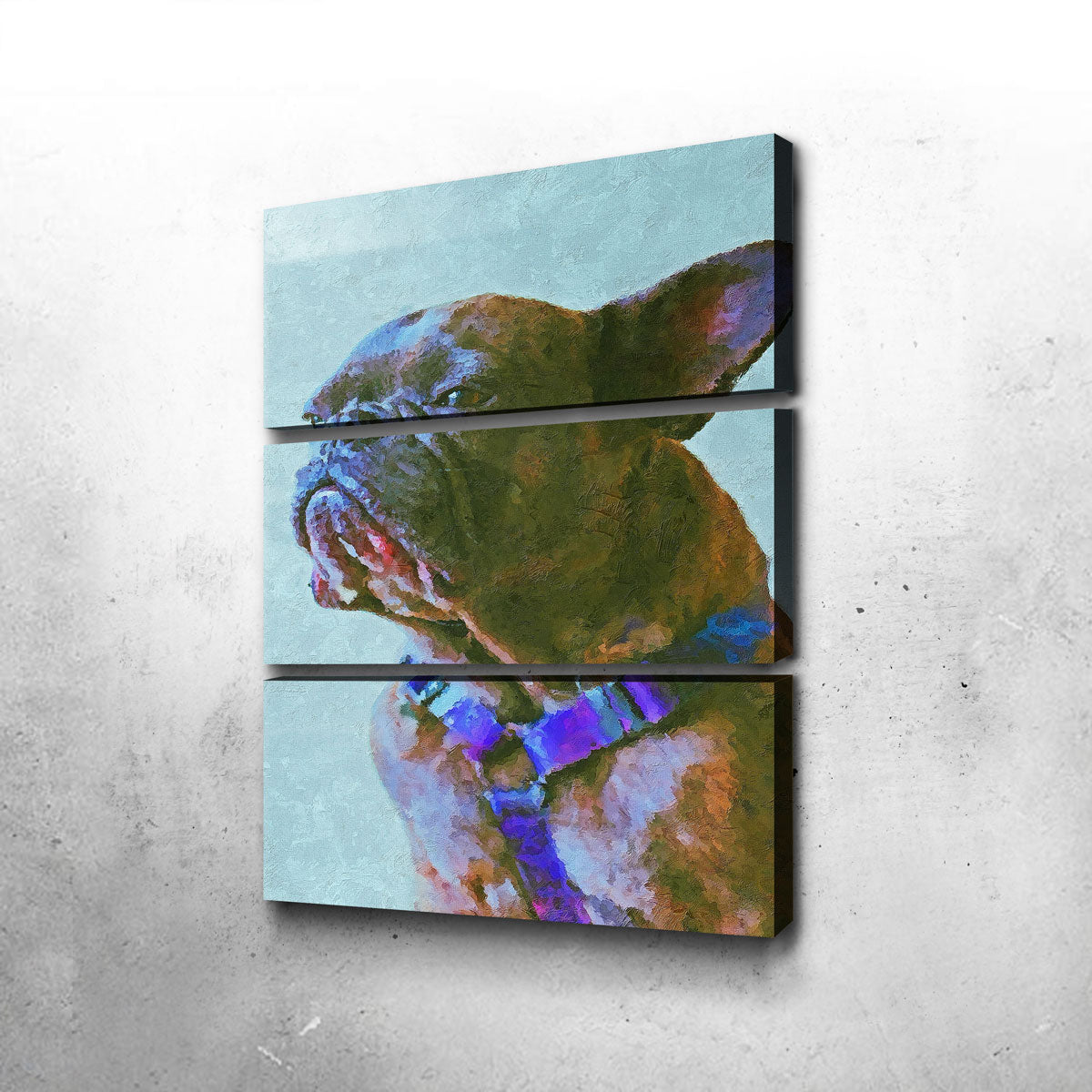 Charming Pug 2 Painting Wall Art by Gab Fernando