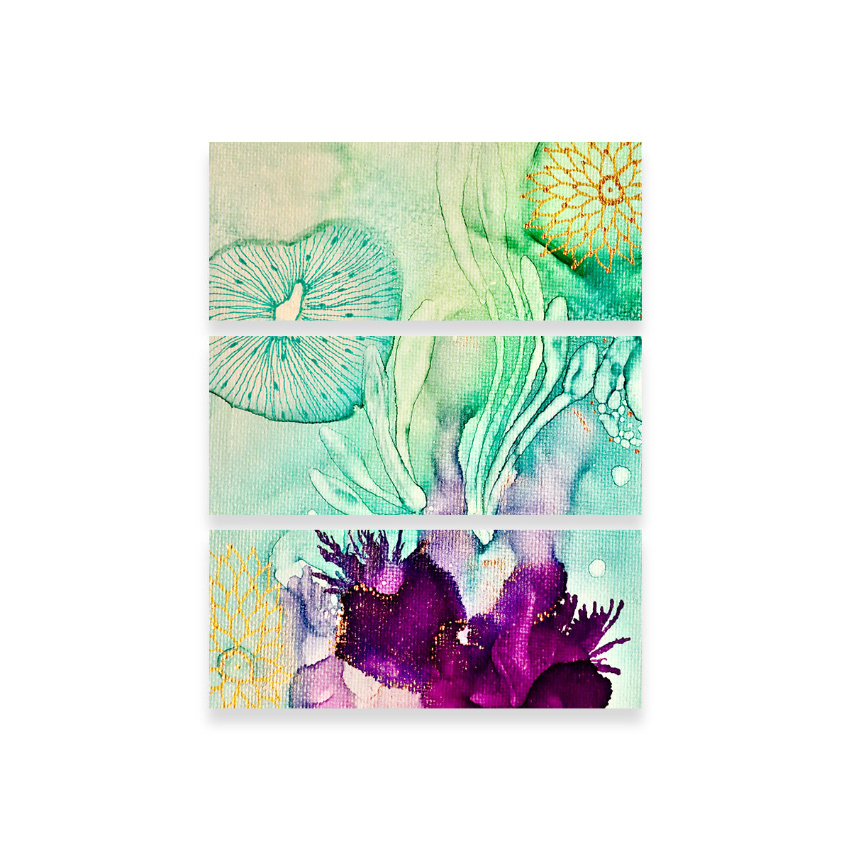 Stunning Emerald Waters Wall Art by Amy Tieman