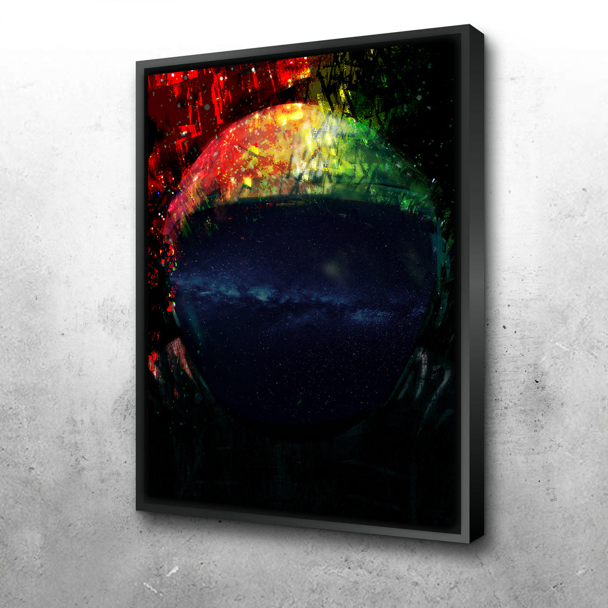Stunning Galaxy Glow 4 Wall Art by Andy Brackpool
