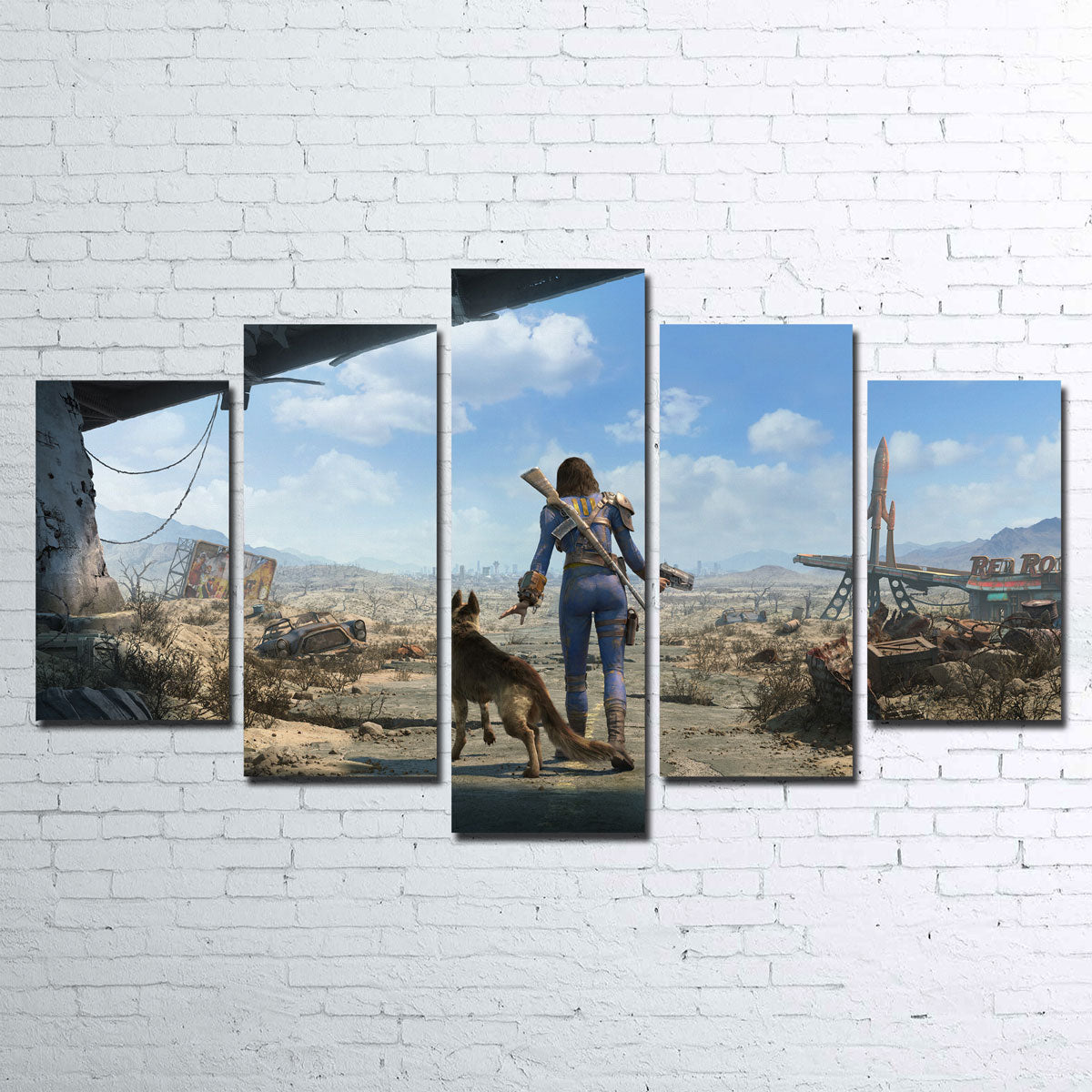 Sole Survivor Fallout Stunning Wall Art for Your Home Decor