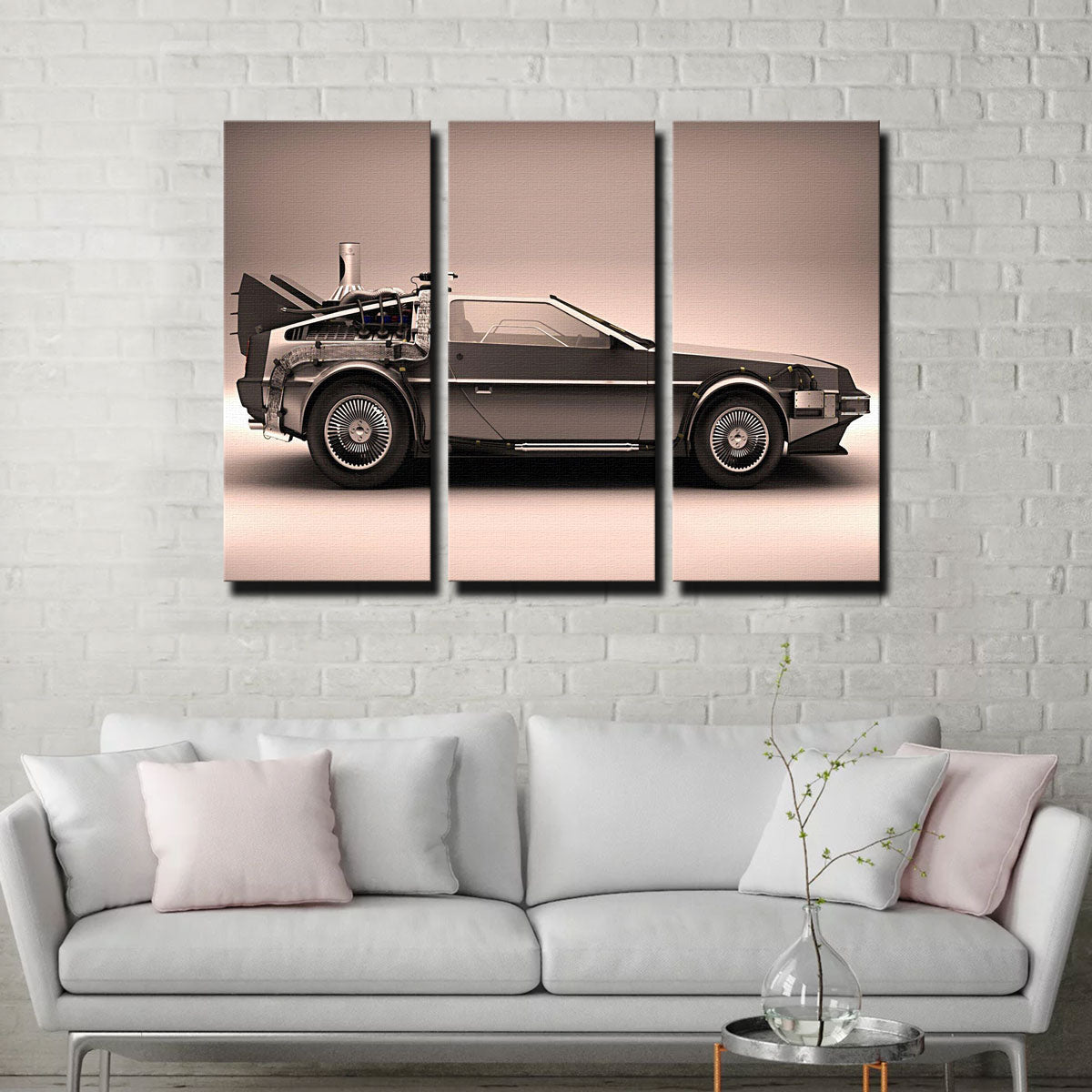 Stylish DeLorean Wall Art for Your Home Decor