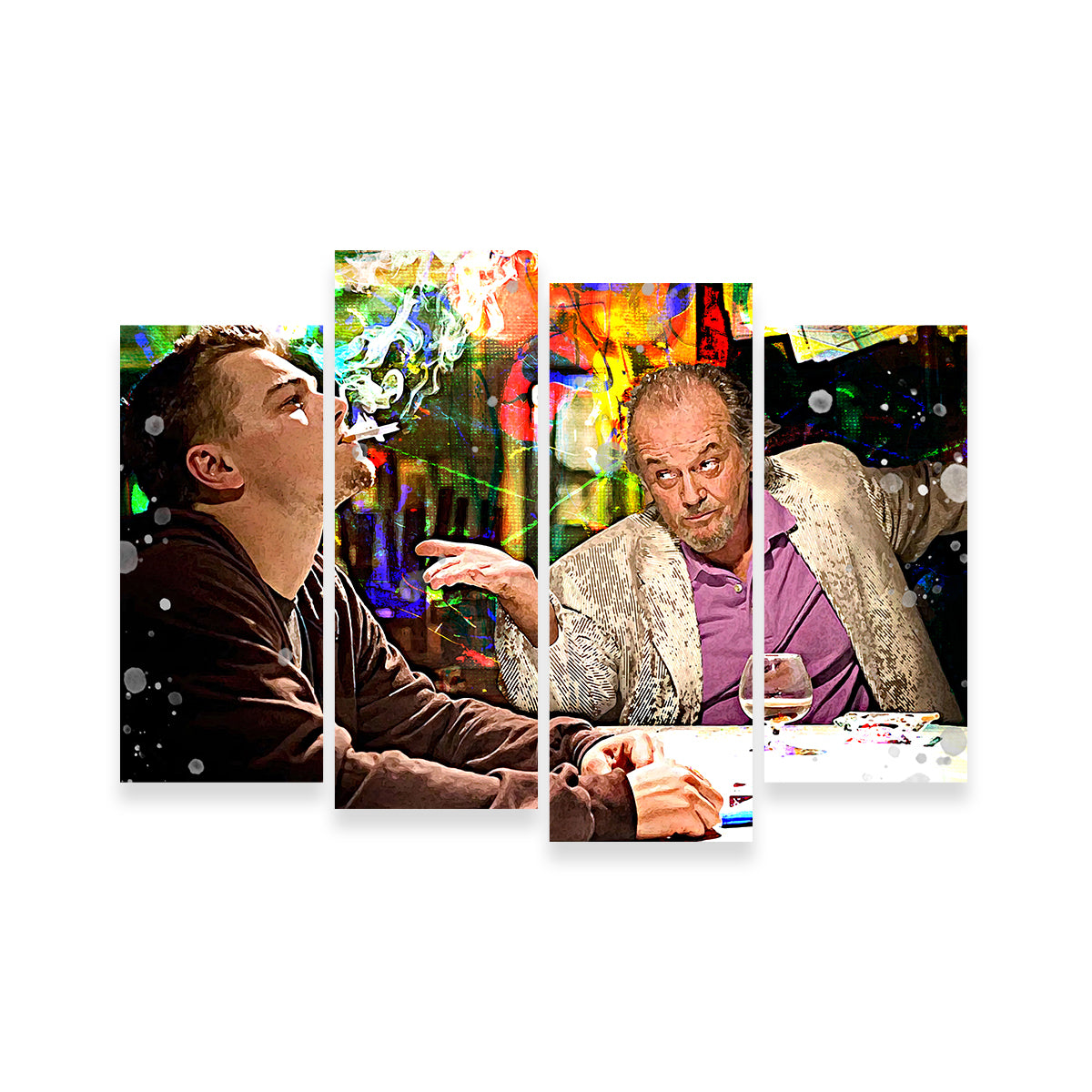 The Departed - Stunning Billy & Costello Wall Art for Your Home