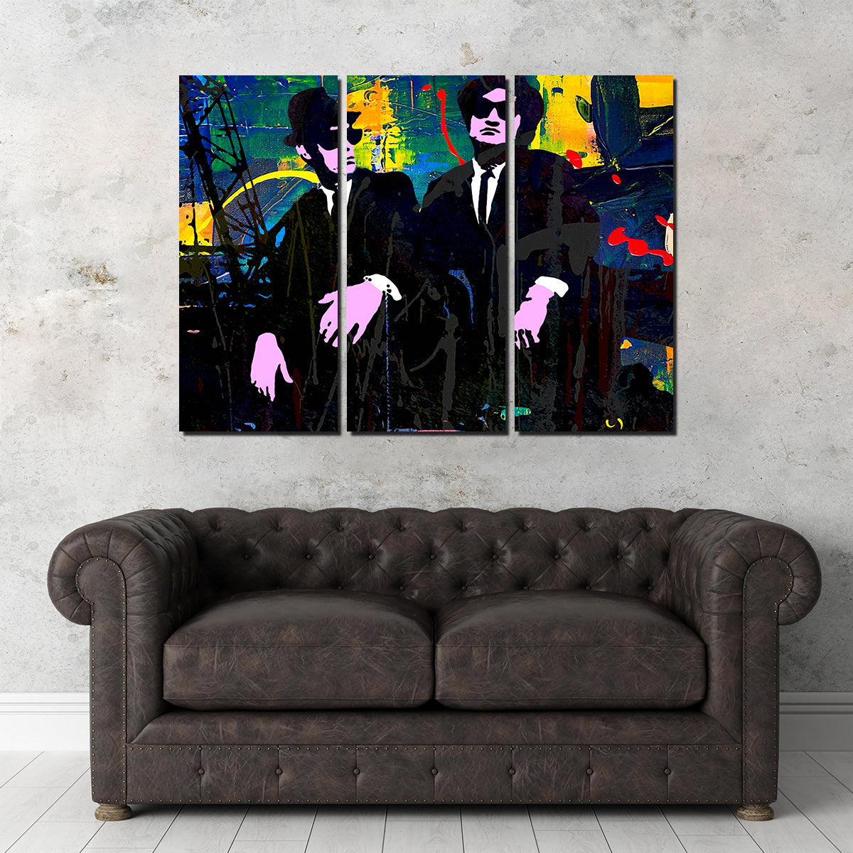 Stunning The Blues Brothers Wall Art by Stephen Chambers