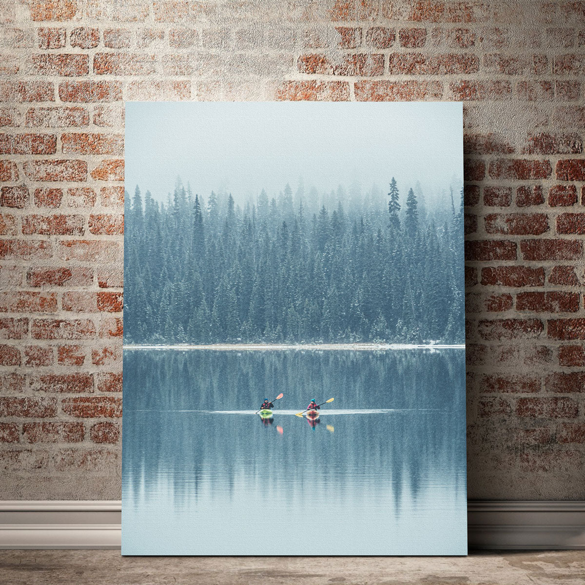 Stunning Emerald Lake Wall Art by Mike Cotton