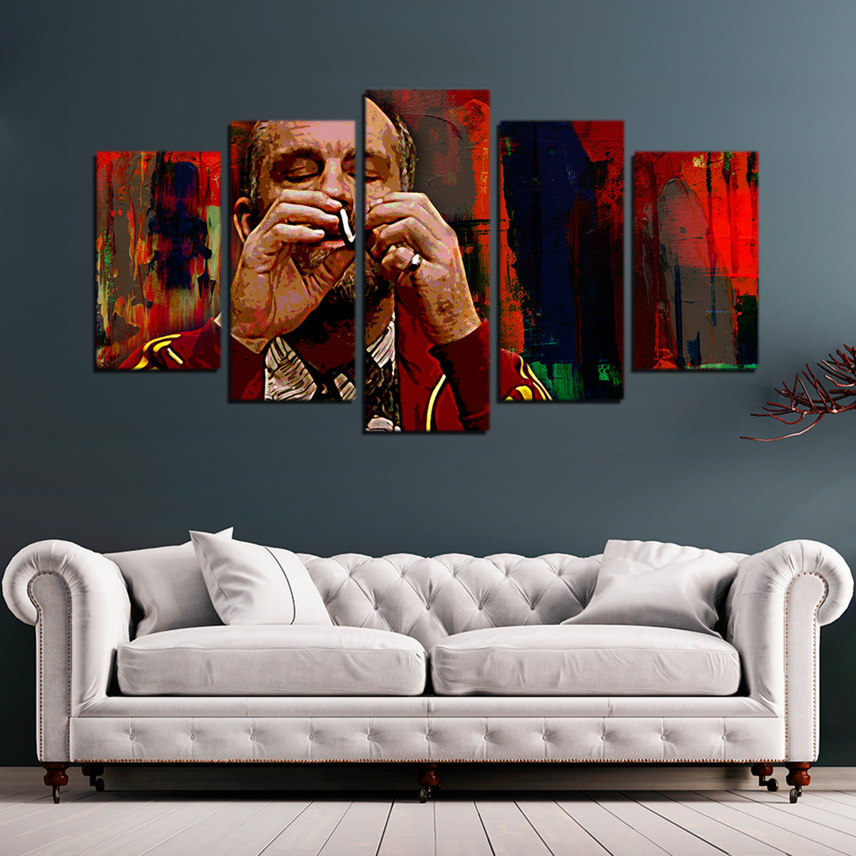 Teddy KGB High - Quality Handmade Wall Art for Your Home