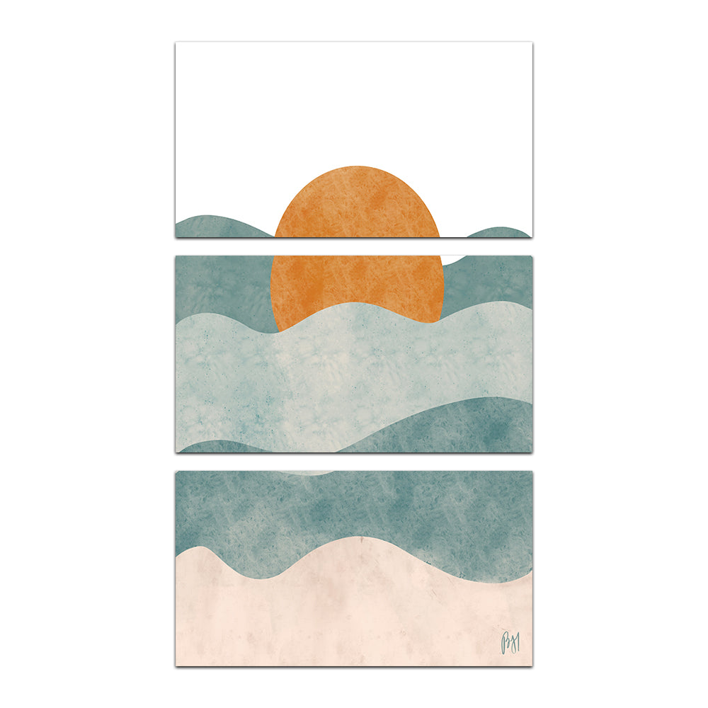 Catch the Wave of Life Wall Art - Stunning Canvas Decor