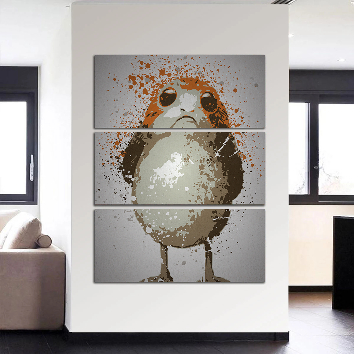 Unique Space Penguin Wall Art for Stunning Decor
