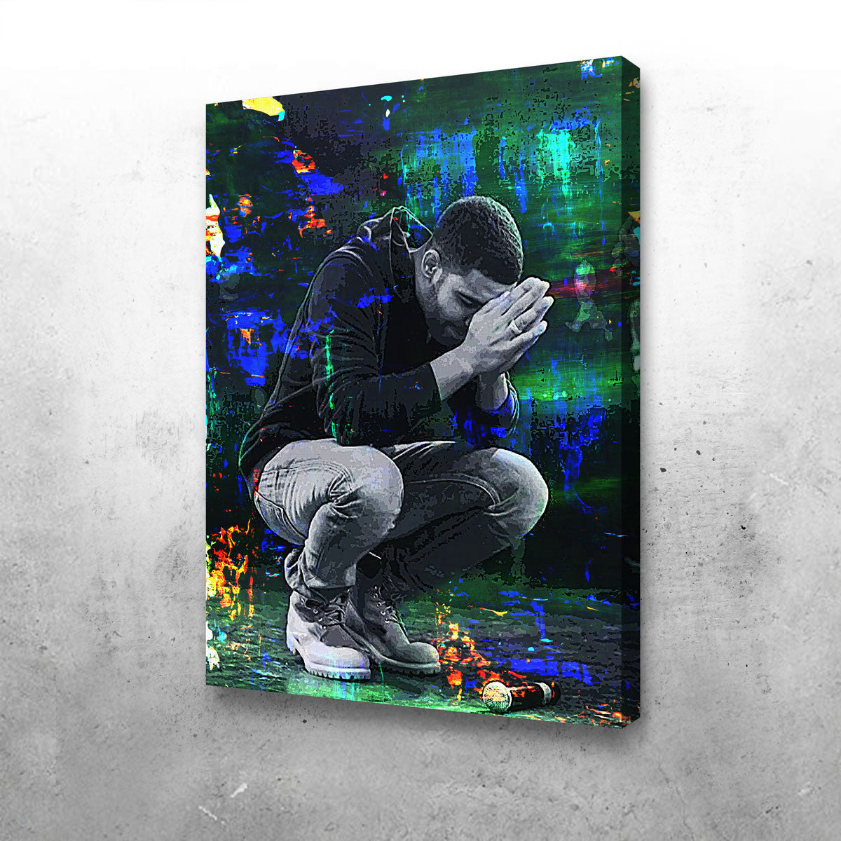 Stunning Praying Drake Wall Art for Home Decor
