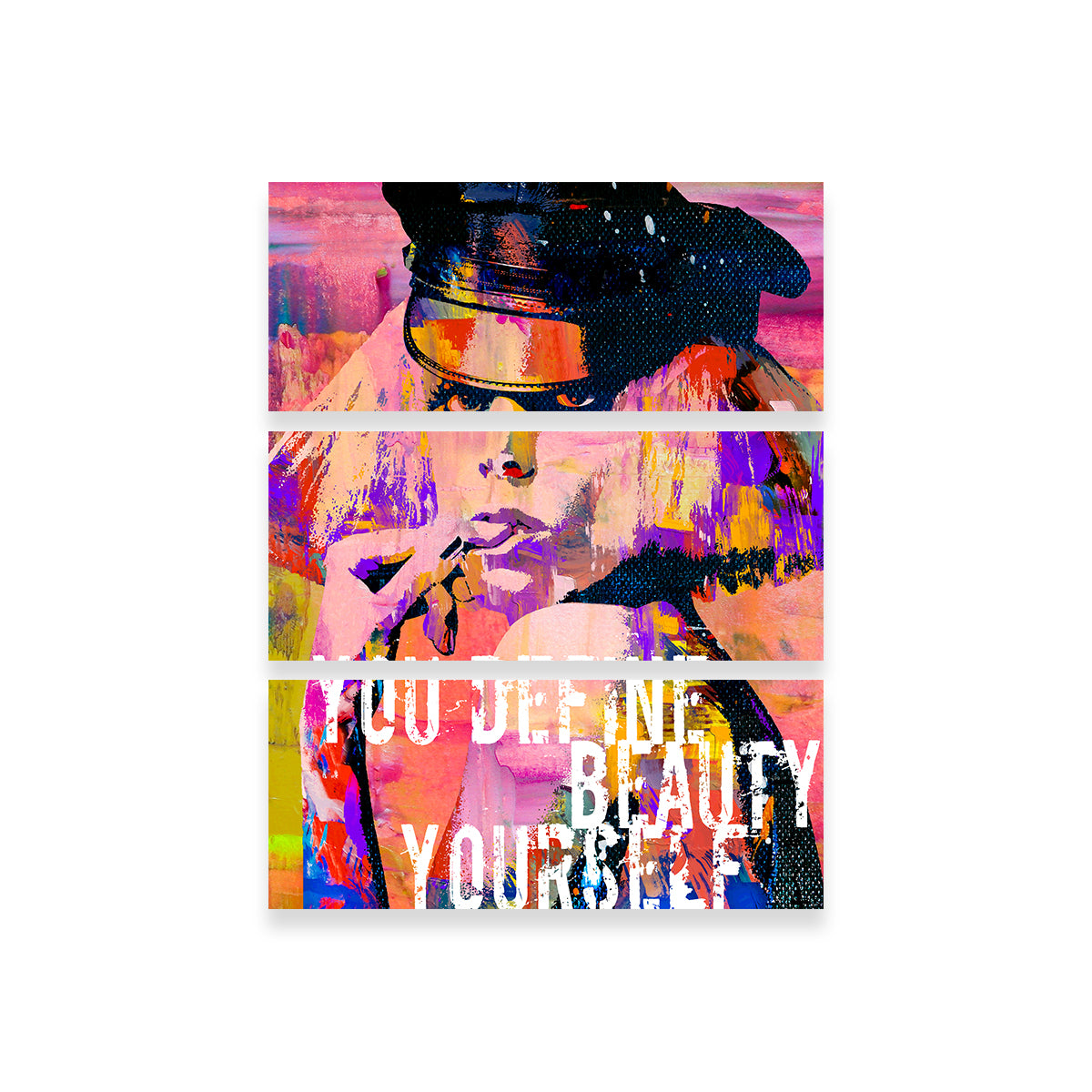 Gaga Wall Art by Stephen Chambers - Premium Museum Quality Canvas Print