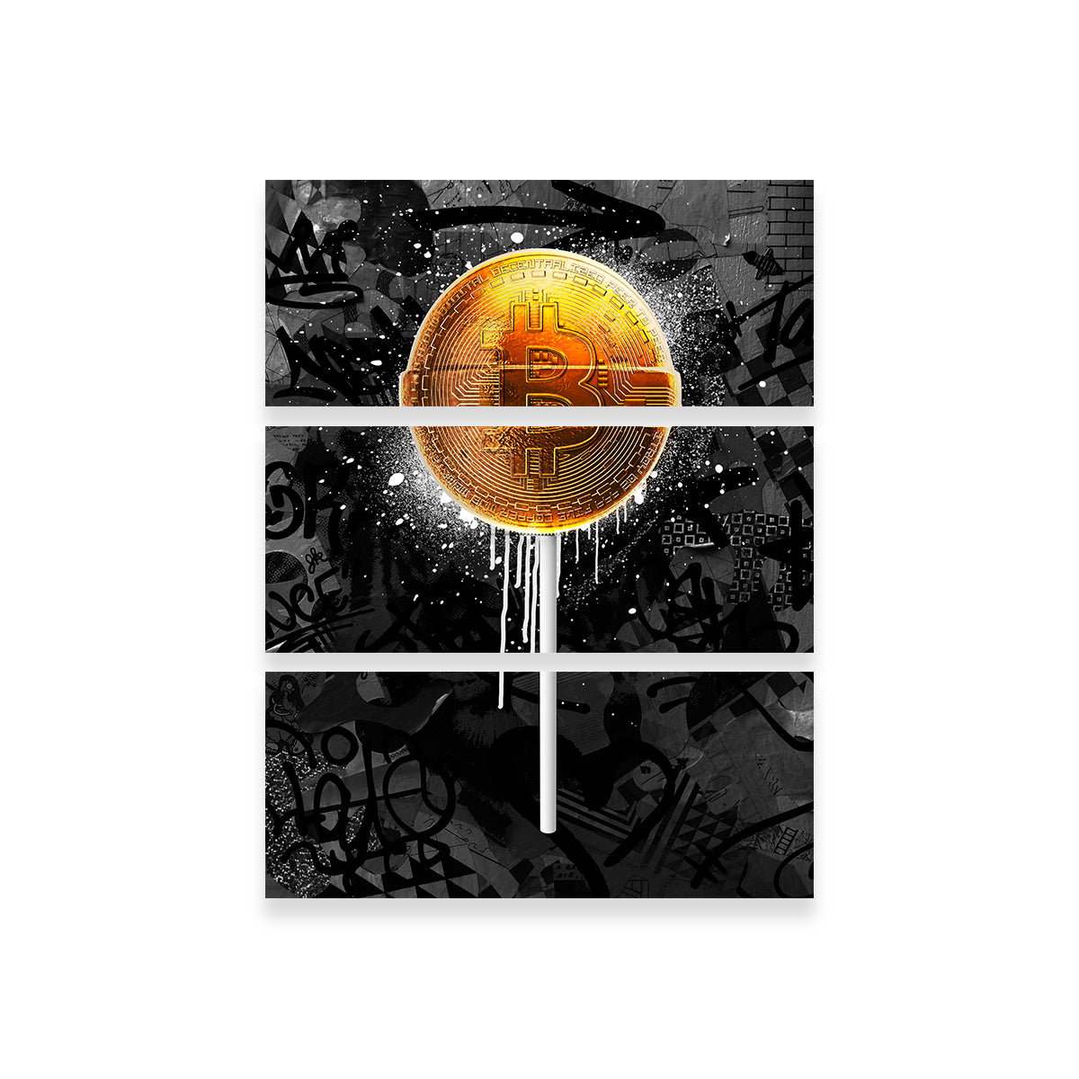 Unique Bitpop Design Wall Art by Studiodtalk