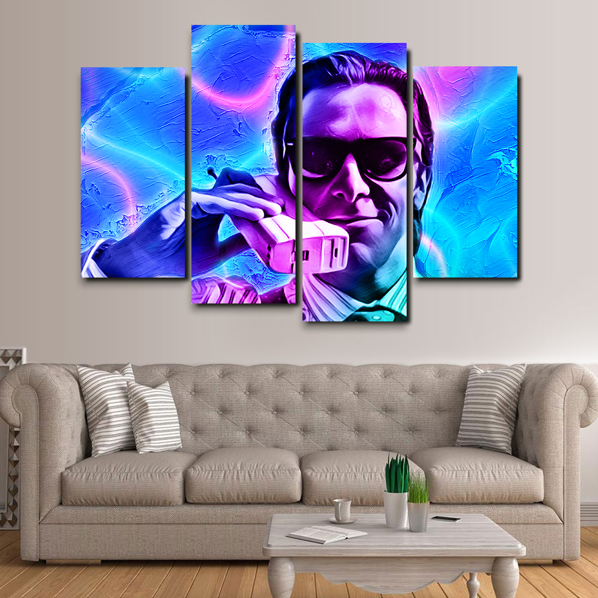 Unique Retro Psycho Wall Art for Stunning Decor