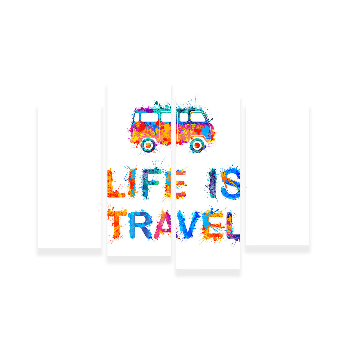 Exquisite Life is Travel Wall Art for Stunning Home Decor
