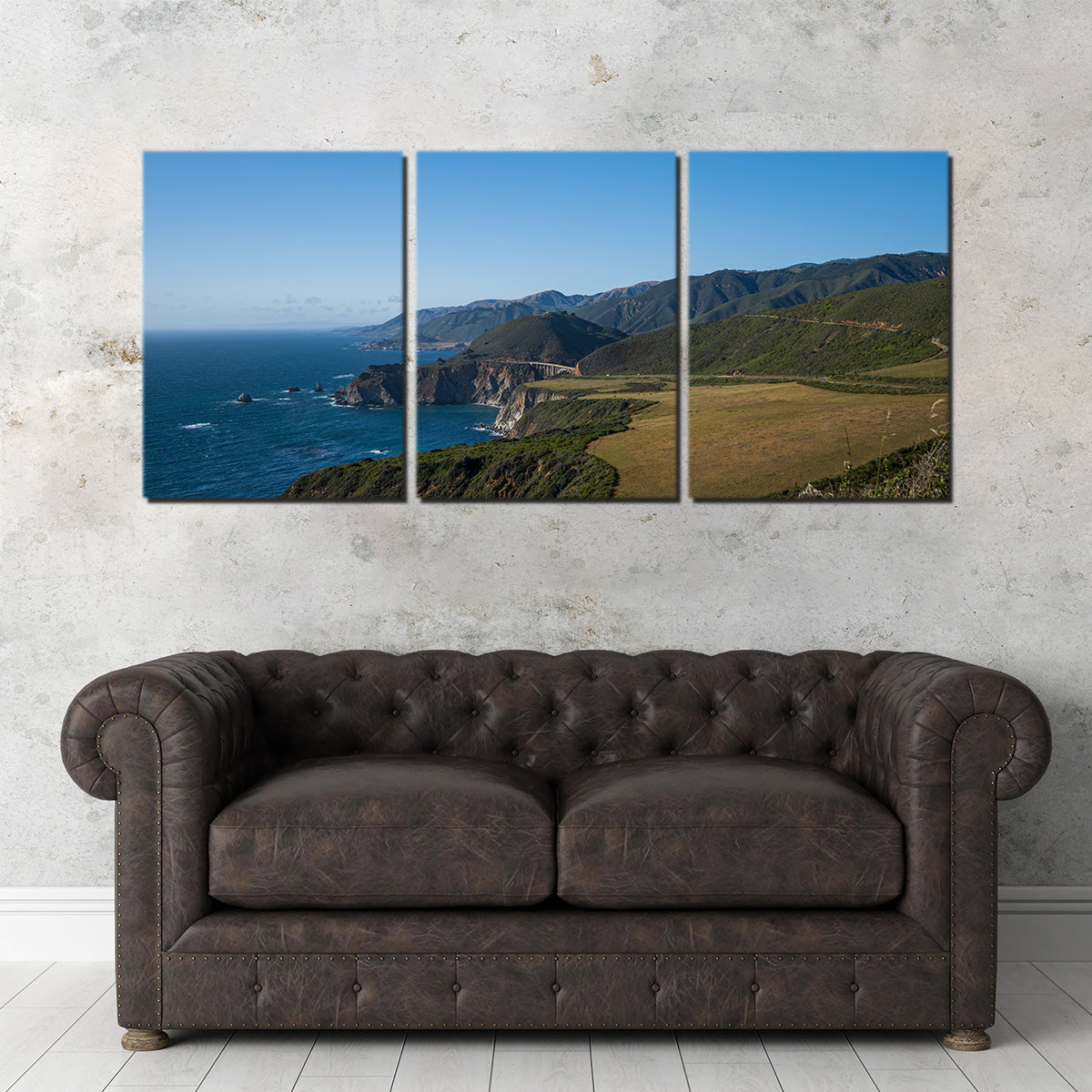 Stunning Pacific Coast Hwy CA Wall Art for Your Home Decor