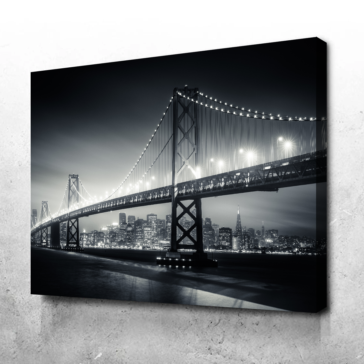 Stunning San Francisco Bay Canvas Wall Art for Home Decor