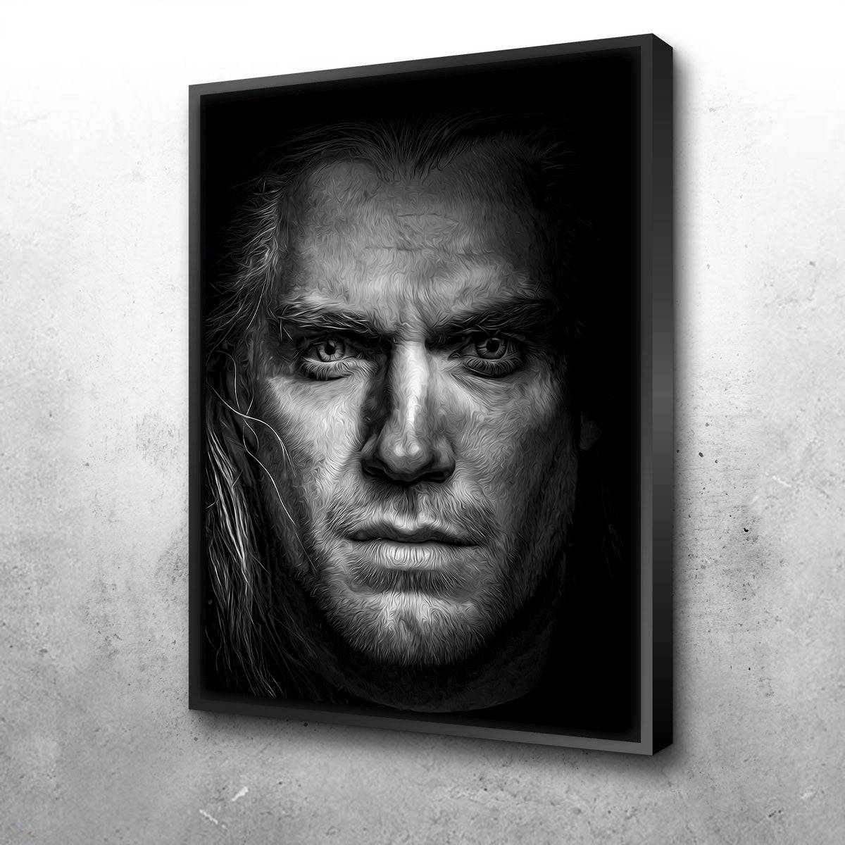 Stunning Portrait of The Witcher Wall Art for Your Home Decor