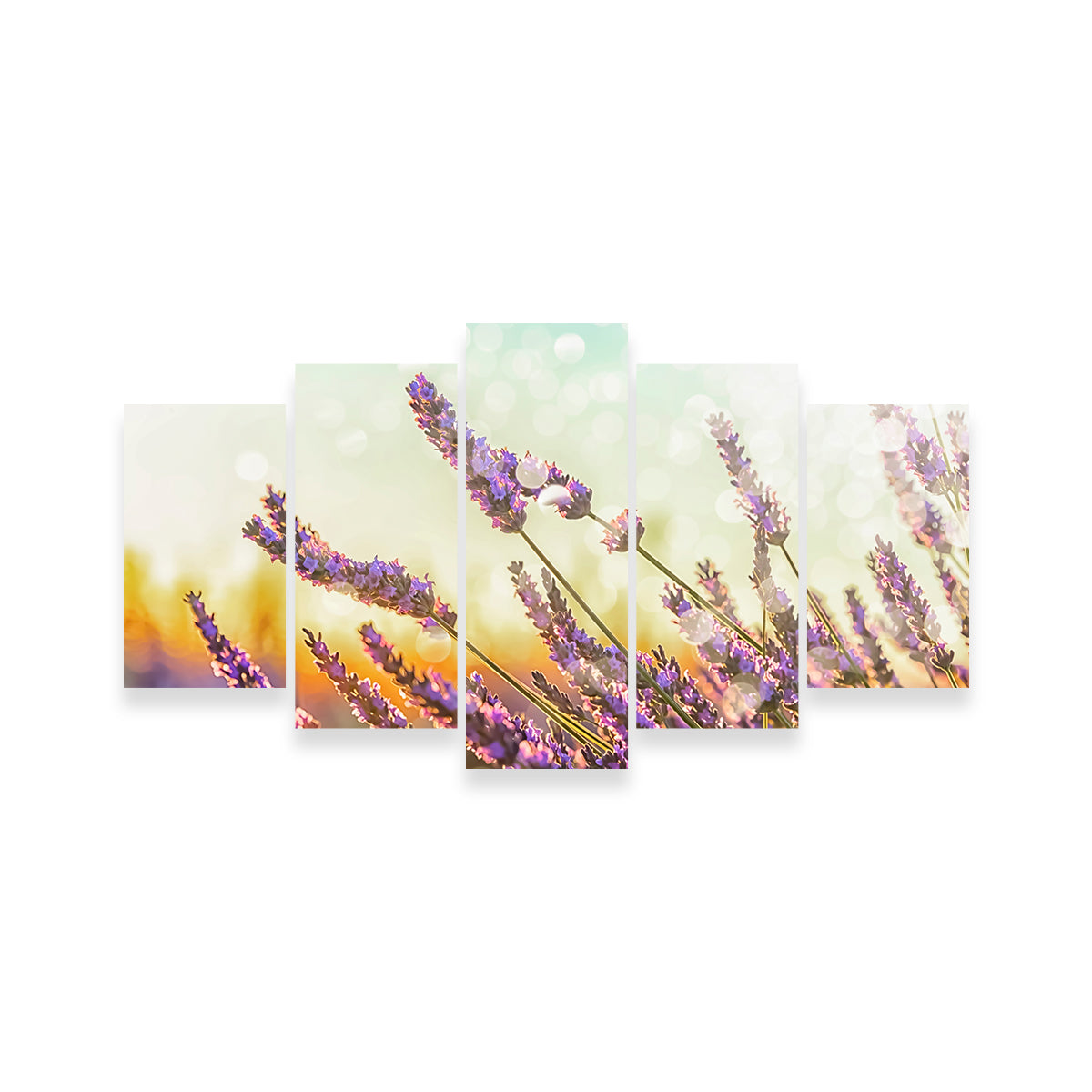 Gorgeous Sparkling Lavender Wall Art by Manjik Pictures