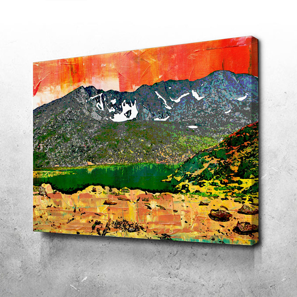 Stunning Abstract Evans Wall Art for Striking Home Decor