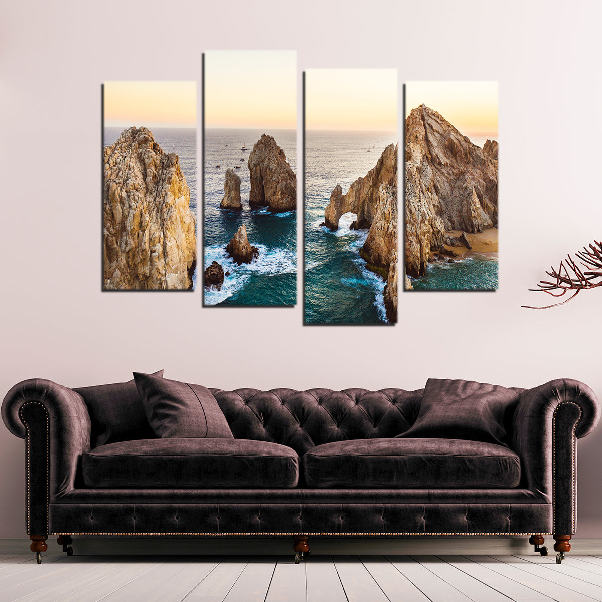 Exquisite Lover's Beach Cabo Wall Art by Irish Crow