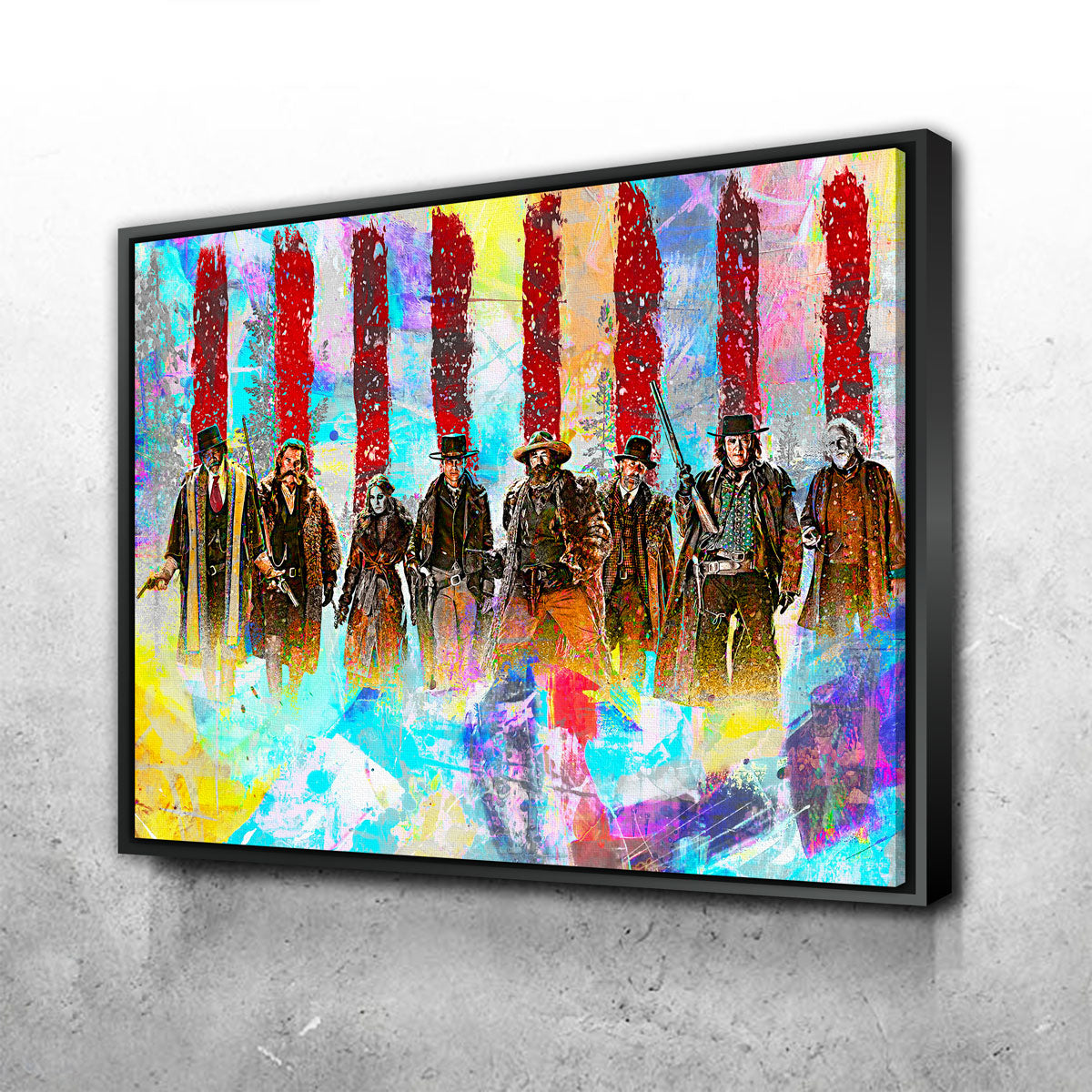 The Hateful Eight Movie-Inspired Wall Art for Cinematic Decor