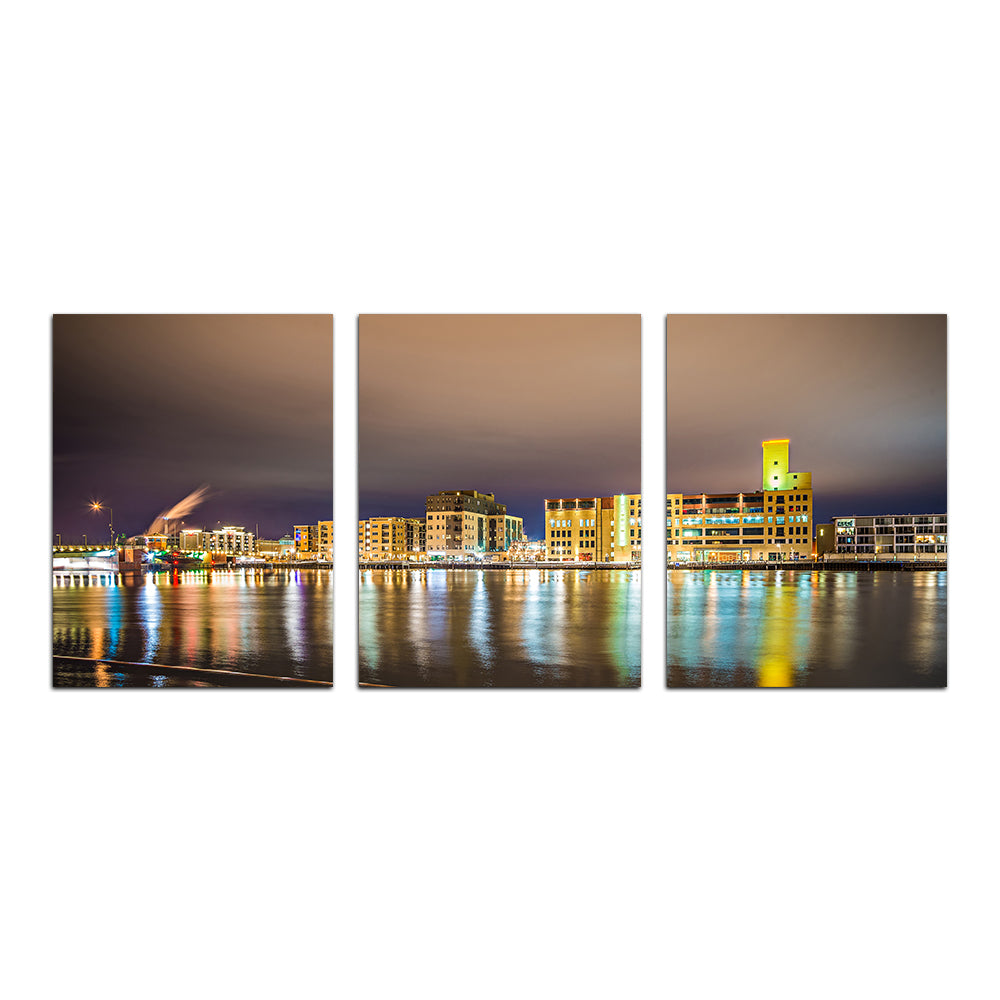 Stunning Green Bay City Skyline Wall Art for Your Home Decor