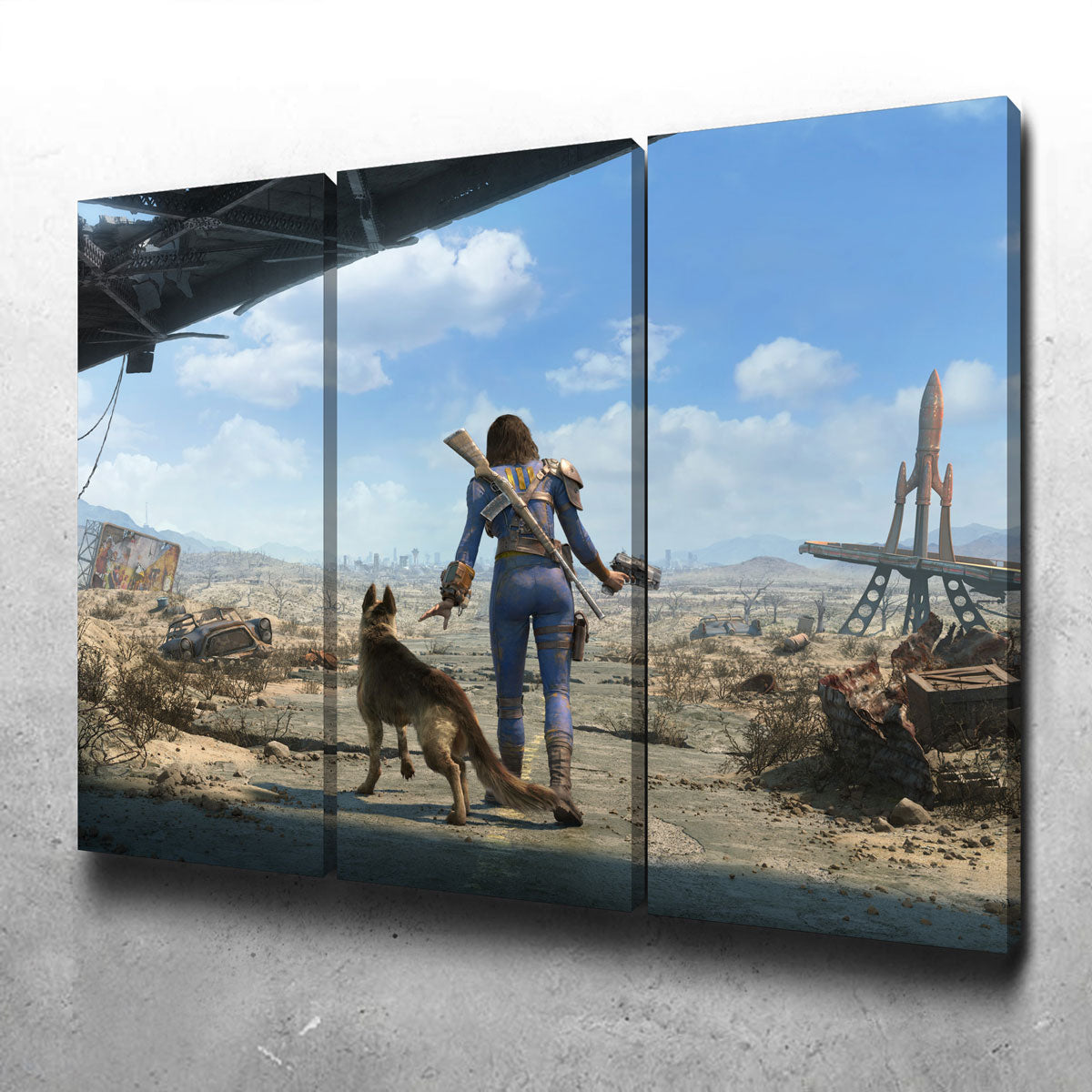 Sole Survivor Fallout Stunning Wall Art for Your Home Decor
