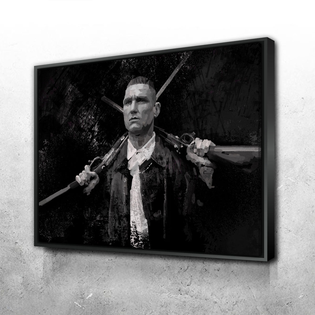 Stylish Lock Stock Wall Art by Andy Brackpool