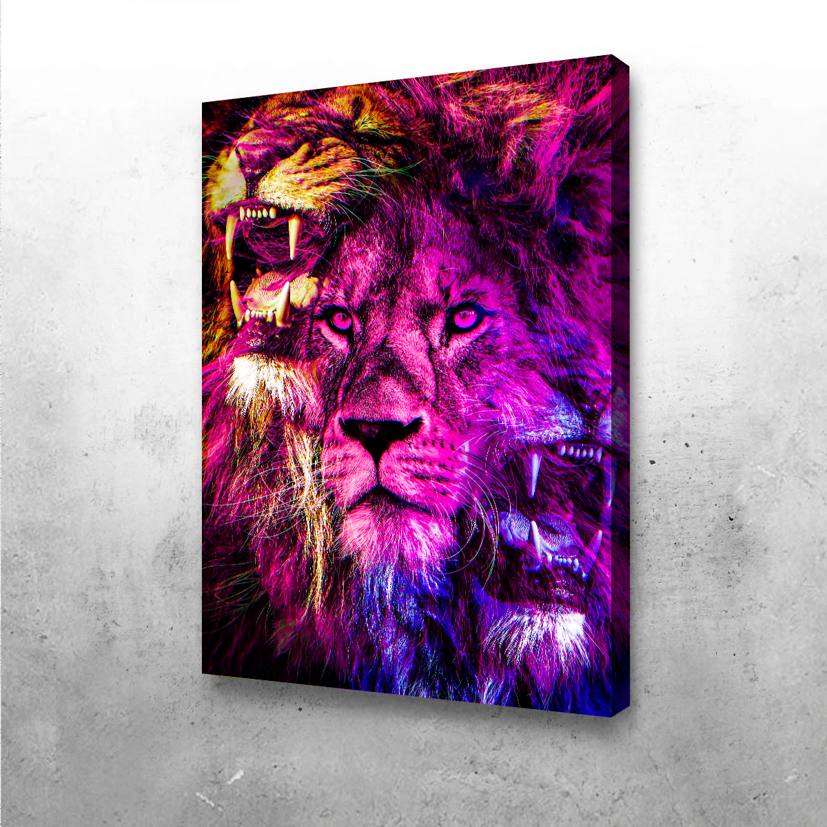 Stunning Lions Wall Art by Manuel Luces