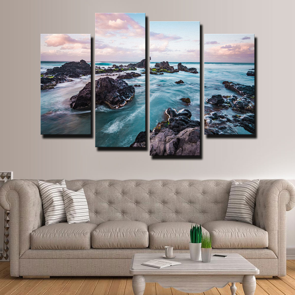Beautiful Pastel Waters Wall Art by Lucas Moore